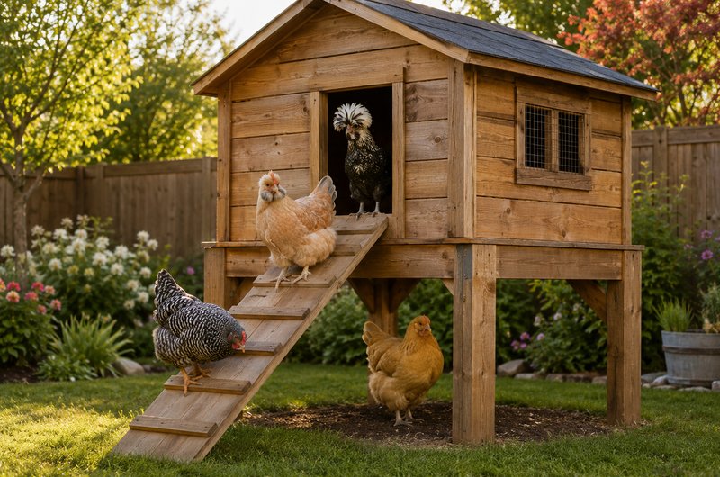 Elevated & Raised Coops