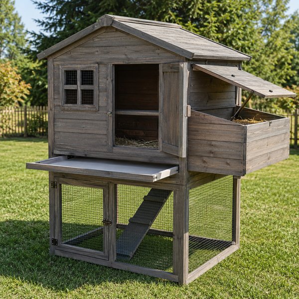 Aivituvin Wooden Chicken Coop