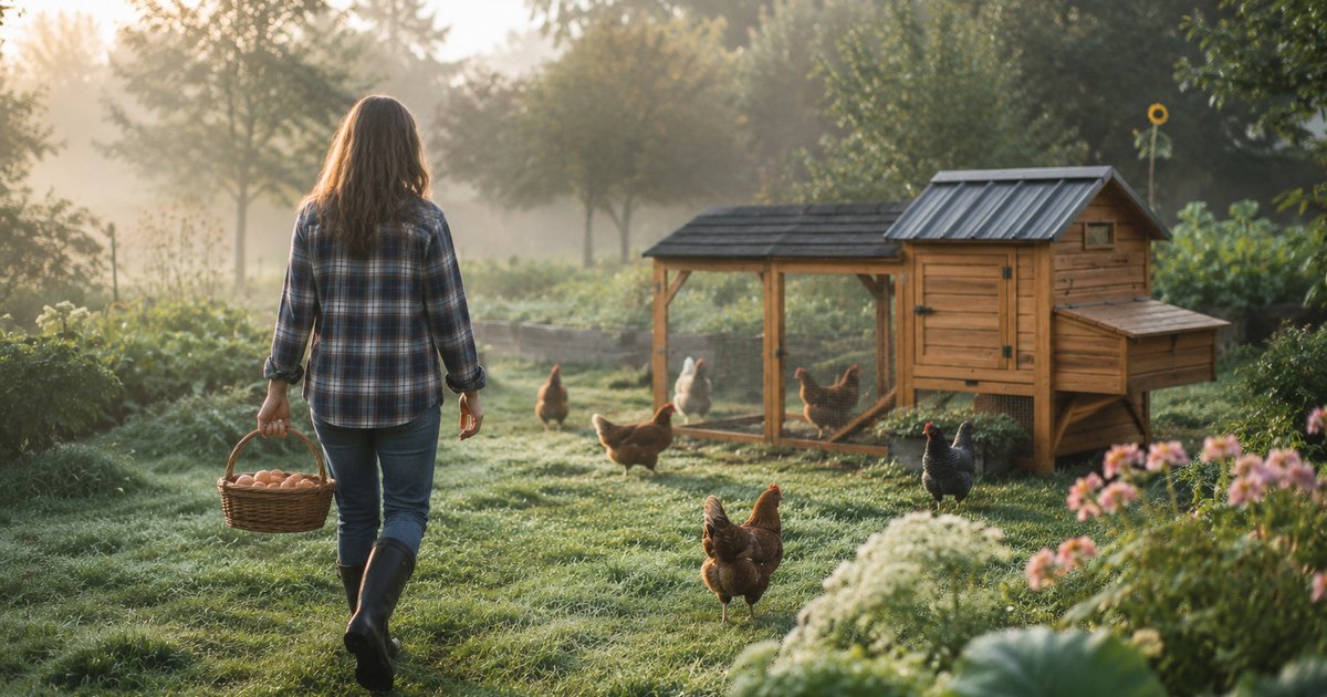 Morning egg collection